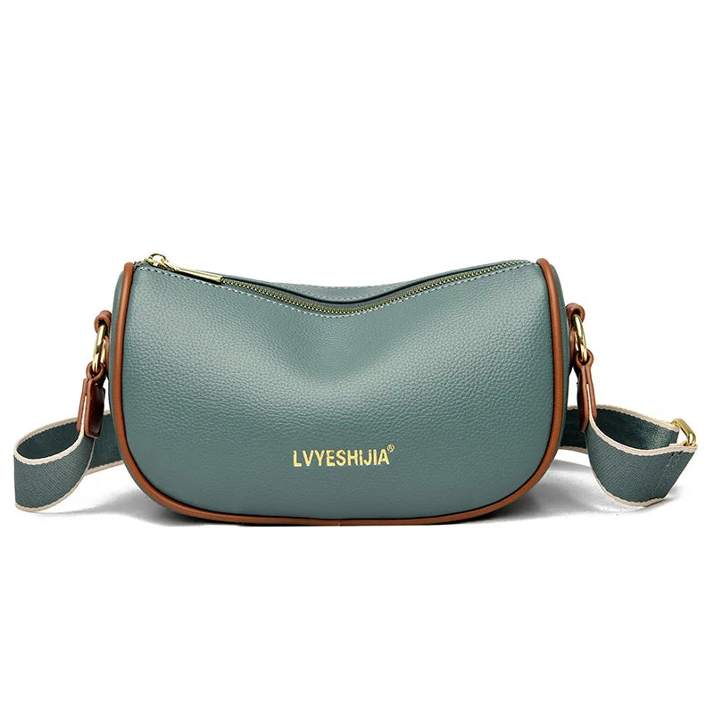 Soft Leather Purses Handbags w/ Shoulder Crossbody Bags