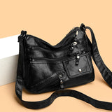 Women's Soft Leather Purses and Handbags with Crossbody Shoulder Bag