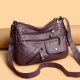 Women's Soft Leather Purses and Handbags with Crossbody Shoulder Bag