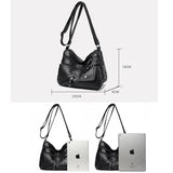 Women's Soft Leather Purses and Handbags with Crossbody Shoulder Bag