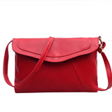 Women Messenger Bags Leather Sweet Shoulder Bag Vintage Handbags