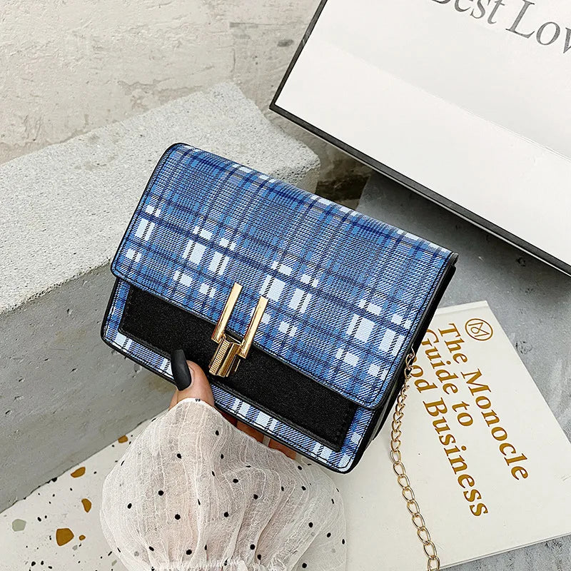 Women's Summer Shoulder Bag Chain Small Square Retro Crossbody Bags