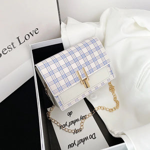 Women's Summer Shoulder Bag Chain Small Square Retro Crossbody Bags