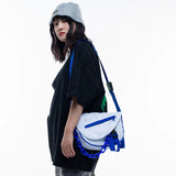Acrylic Chain Crossbody Bag Patchwork Handbags Messenger Bag