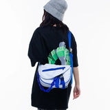 Acrylic Chain Crossbody Bag Patchwork Handbags Messenger Bag