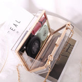Acrylic Party Crossbody Bag Evening Clutch Candy Colors Chain Handbag