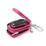 Gender-Neutral Wallets for Keys Leather Waist Bag with Safety Hardware