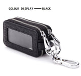 Gender-Neutral Wallets for Keys Leather Waist Bag with Safety Hardware
