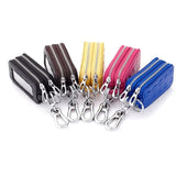 Gender-Neutral Wallets for Keys Leather Waist Bag with Safety Hardware