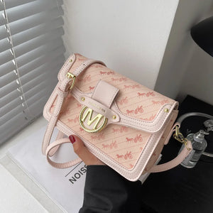 Animal Print Single Shoulder Crossbody Bag for Women
