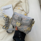 Animal Print Single Shoulder Crossbody Bag for Women