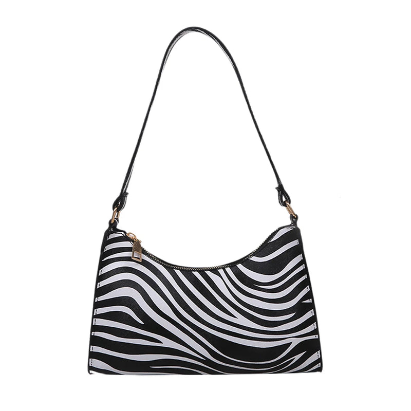 Animal Printed Handbags Casual Shoulder Totes Underarm Bags