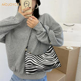 Animal Printed Handbags Casual Shoulder Totes Underarm Bags