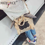 Women Animal Students Crossbody Shoulder Bag Messenger Bag Schoolbag