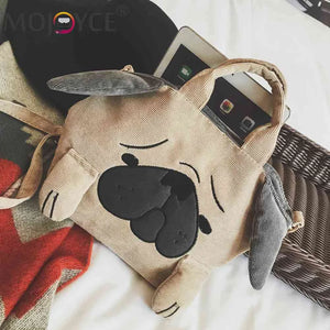 Women Animal Students Crossbody Shoulder Bag Messenger Bag Schoolbag