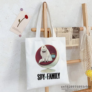 SpyFamily Shopping Bag Graphic Tote Harajuku Canvas