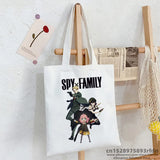 SpyFamily Shopping Bag Graphic Tote Harajuku Canvas