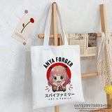 SpyFamily Shopping Bag Graphic Tote Harajuku Canvas