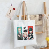 SpyFamily Shopping Bag Graphic Tote Harajuku Canvas