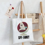 SpyFamily Shopping Bag Graphic Tote Harajuku Canvas