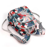 Women Small Nylon Backpack Girl Shoulder Crossbody Travel Bags