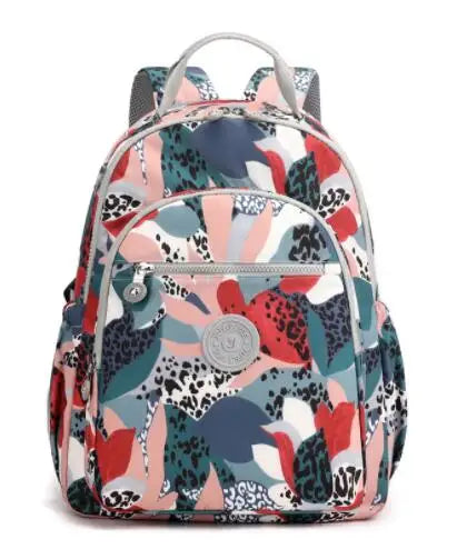 Women Small Nylon Backpack Girl Shoulder Crossbody Travel Bags