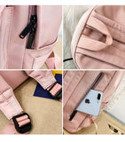 Women Backpack Women Shoulder Bag Large-capacity School Bag