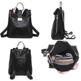 Women Backpack Leather Backpacks Female Backpack For Girls School Bag