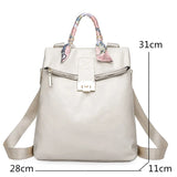 Women Backpack Leather Backpacks Female Backpack For Girls School Bag