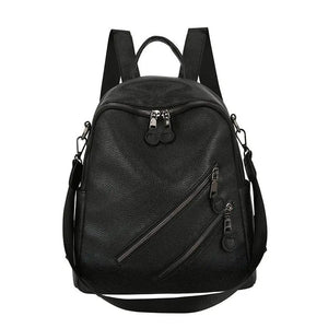 Women Backpack Bagpack Female Shoulder bag Pack Student Backpack pu leather Woma