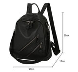 Women Backpack Bagpack Female Shoulder bag Pack Student Backpack pu leather Woma