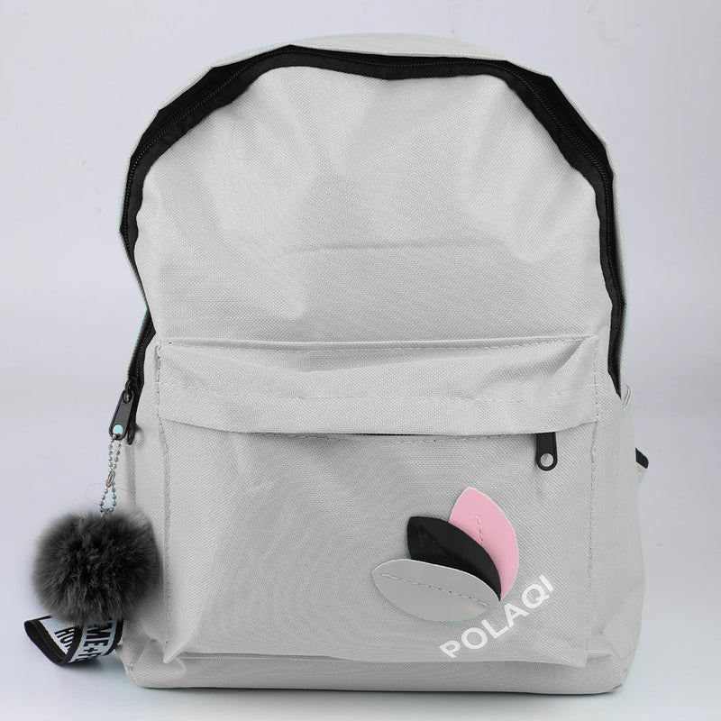 Canvas Backpack Small Student Couple Backpacks