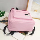 Small Canvas School Backpack for Students