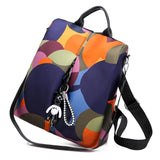 Women Backpack Oxford Casual Anti Theft Backpack for Teenage Girls School Bags