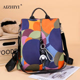 Women Backpack Oxford Casual Anti Theft Backpack for Teenage Girls School Bags
