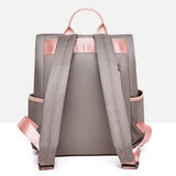 Women Backpack Adjustable Straps Large Capacity Oxford Cloth Rucksack