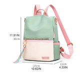 Anti-theft Women's Backpack - Casual Travel Rucksack for Girls