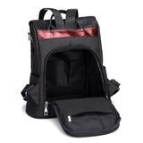 Anti-theft Sequins Rucksack Travel Female Nylon Backpack