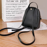 Women Backpack Bag Large Capacity PU Leather Zipper for Travel XIN-Shipping