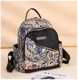Vintage Waterproof Mini Ladies Backpack Bags