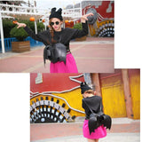 Women Backpack Bat Wing Backpack Punk