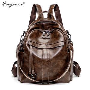 Women Backpack Book School Bags Back Pack Rucksacks Mochilas for Teenage Girls S