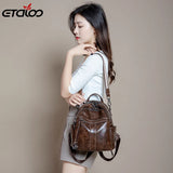 Women Backpack Book School Bags Back Pack Rucksacks Mochilas for Teenage Girls S