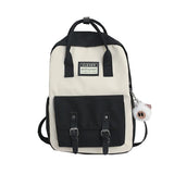 Waterproof Nylon Schoolbag for Teen Girls