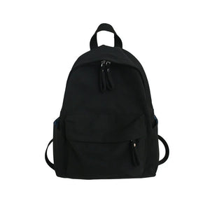 Canvas Anti-theft Backpack for Teenage Girls