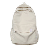 Women Backpack Casual Cotton Cloth Preppy Style Student School Bags