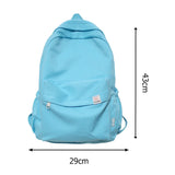 Women Backpack Casual Cotton Cloth Preppy Style Student School Bags