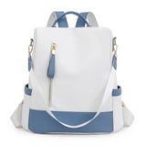 Women Backpack Casual Shoulder Bag Anti-theft Back Zipper Nylon Female Daypack