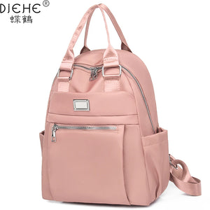 Waterproof Nylon School Bag for Girls