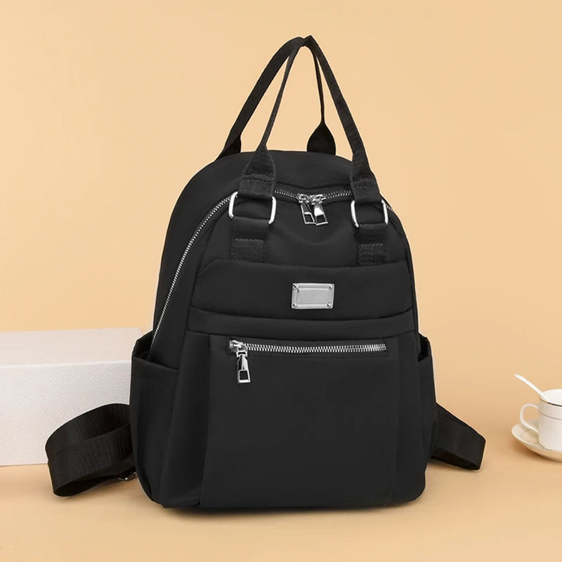Waterproof Nylon School Bag for Girls